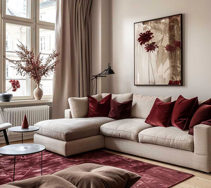 Mệnh hỏa hợp màu đỏ